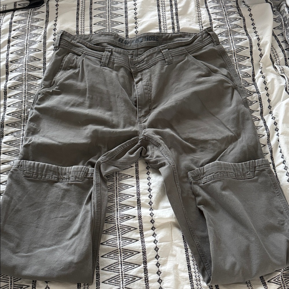 Men's Gray Cargo Pants